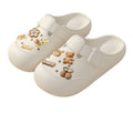 2026new arrival croc shoes women's outwear stomping on shit cartoon popular non-slip beach baotou sandals women's summer
