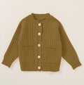 Men's and women's children's sweateroutwear wavy style woolen fall and winternew arrivalkidsheattechflap pocket pantssweater