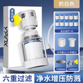 Kitchen faucet filter anti-splash extender - universal fit for home water purification