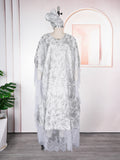 supply of african women's clothing plus size full craftsmanship plus fragrant robe   loose dress headscarf