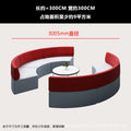 Office sofa irregular shape training institution patchwork sofa reception rest area business reception casual sofa sf-01