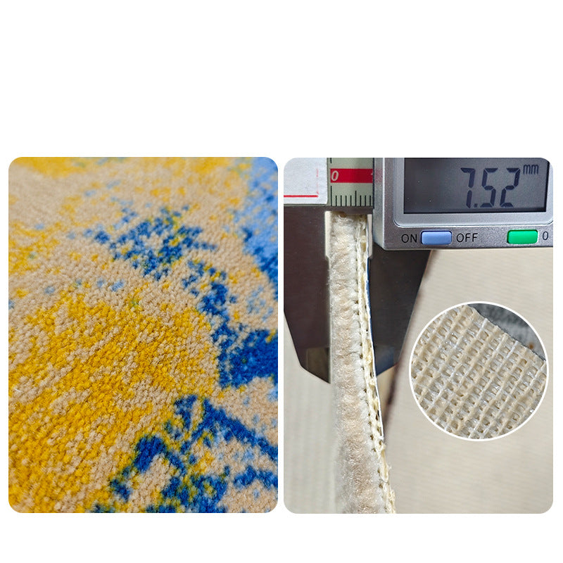 Hotel corridor aisle carpet new chinoiserie nylon printing 800g thickeneded flame retardant b1 pass-through floor stain-resistant aisle carpet