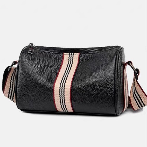 Factory wholesale genuine leather women's bags 2024 new fashion boston pillow bag top layer cowhide shoulder crossbody bag