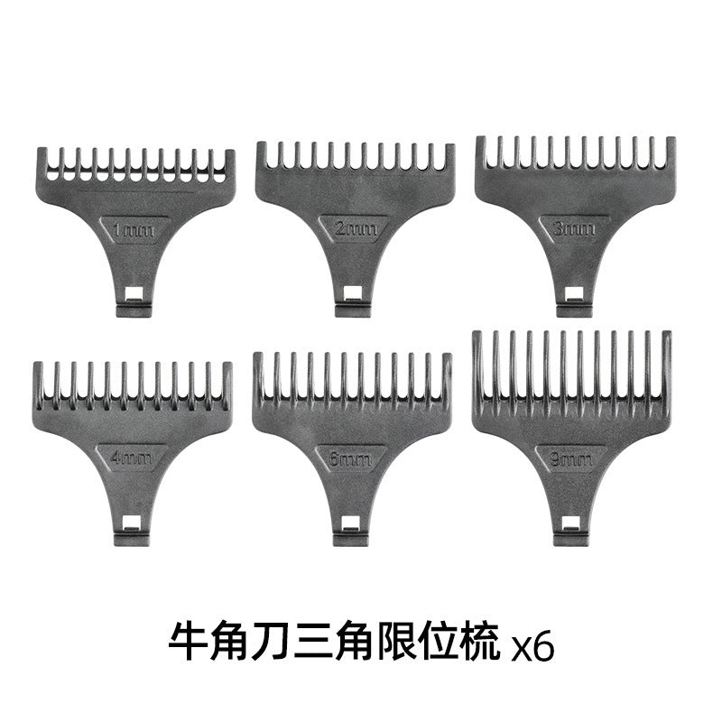 special washable stainless steel blade gold blade hair clipper slot comb accessories manufacturer direct hair