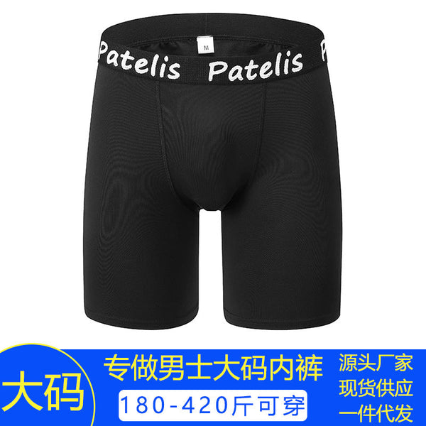 US size  direct supply men's large size quick-drying compression shorts, fitness sports boxers, cycling shorts