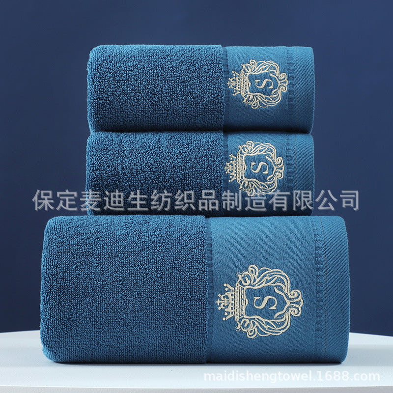 Factory direct wholesale pure cotton towels & bath towels - available in sets, gift options, promotional advertising towels, embroidered logo & branding, soft & highly absorbent