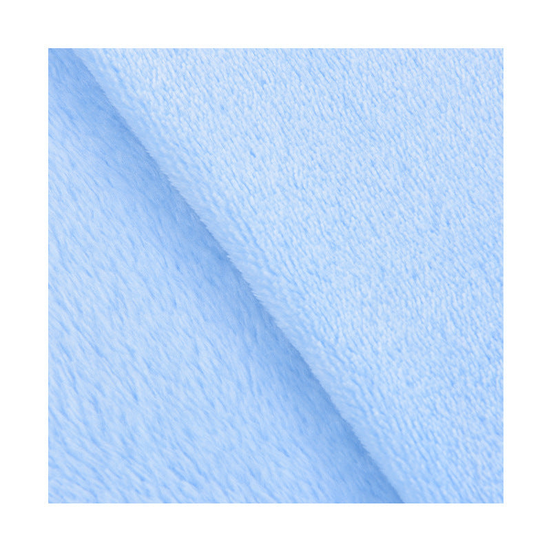 Double-sided flannel fabric, all-polyester autumn and winter loungewear pajamas blankets plush toys flannel fabric in stock