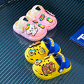Kids' clogs: summer indoor anti-slip cartoon sandals for boys and girls, toddler to big kid sizes, perfect for indoor, outdoor, beach, and everyday wear