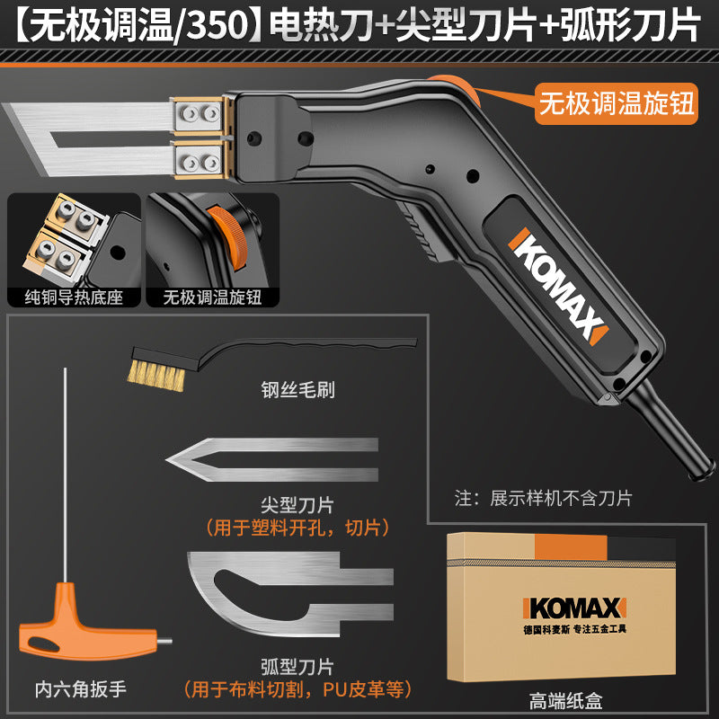 High-power electric hot knife foam cutter, plastic kt board cutting tool, sponge hot melt knife, acrylic hot cutting knife