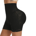 Strong butt lift body shaping underwear lace pad sponge high waist slim belly rebound pants with shaping tight body bottom pants