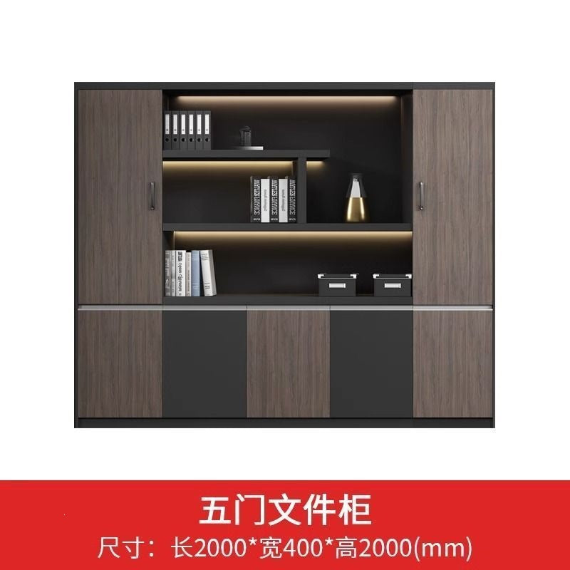 Filing cabinet office background cabinet bookcase storage office wooden modern file cabinet with lock