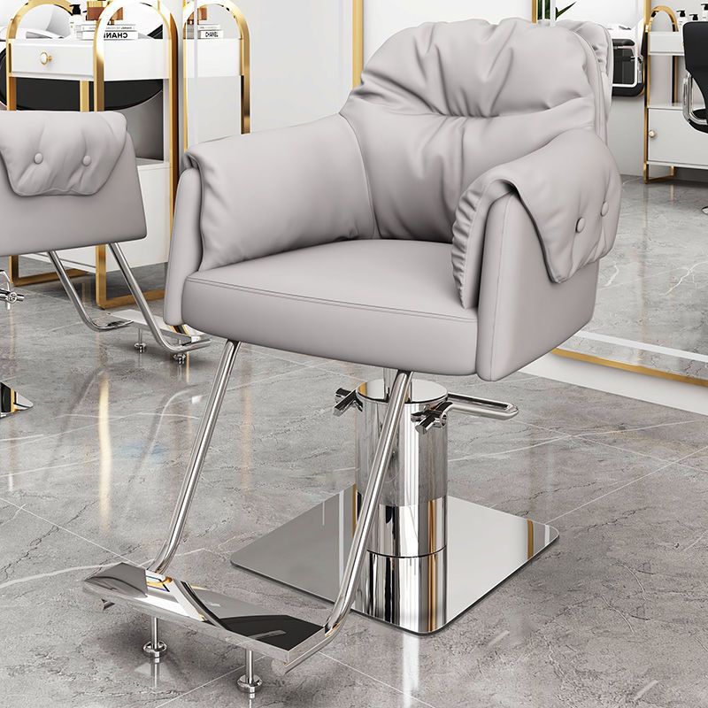 Hairdressing shop chair popular hair salon special classy hairdressing chair hairdressing shop seat hair cutting stool stainless steel hairdressing chair