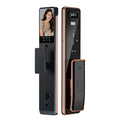 Fully automatic fingerprint lock for home security, anti-theft door face recognition smart door lock, entry door electronic lock, password lock - factory direct