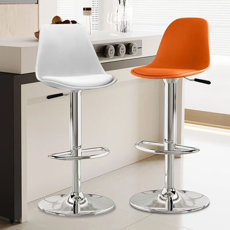 Bar chair modern casual bar chair cashier front desk adjustable back chair for home high stool bar high stool