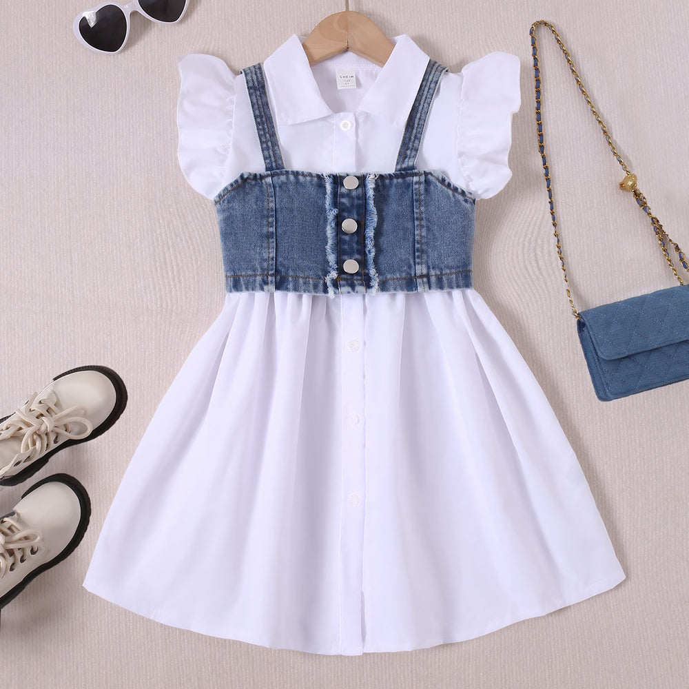 summer collection: kids' shirts, dresses, and vests - designer styles for us & european cross-border e-commerce