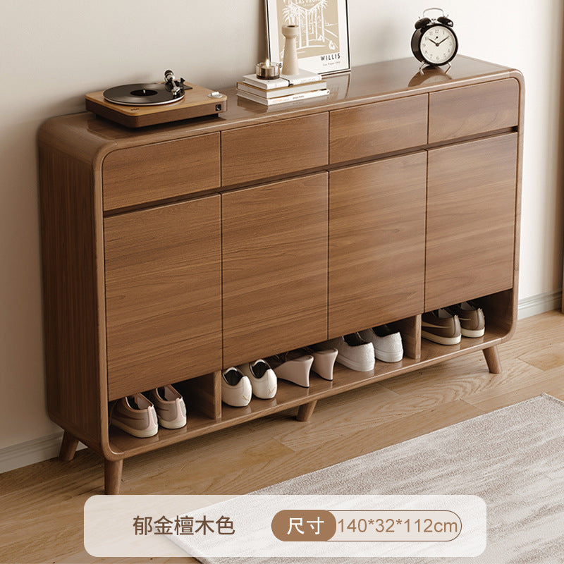 Large capacity shoe cabinet for home use - entryway, hallway, and outdoor console table all-in-one storage - new shoe rack