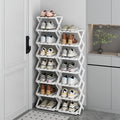 Installation-free shoe rack, simple for home door, foldable dormitory, multi-layer entrance rental house shoe cabinet, shoe storage handy gadget