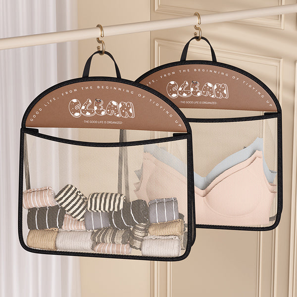 Underwear storage bag Hanging large-capacity bra, socks, underwear, household door storage bag, wardrobe space-saving artifact