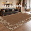 Carpet living room retro style waterproof anti-fouling sofa coffee table mat medieval stain-resistant bedroom large area full bed blanket