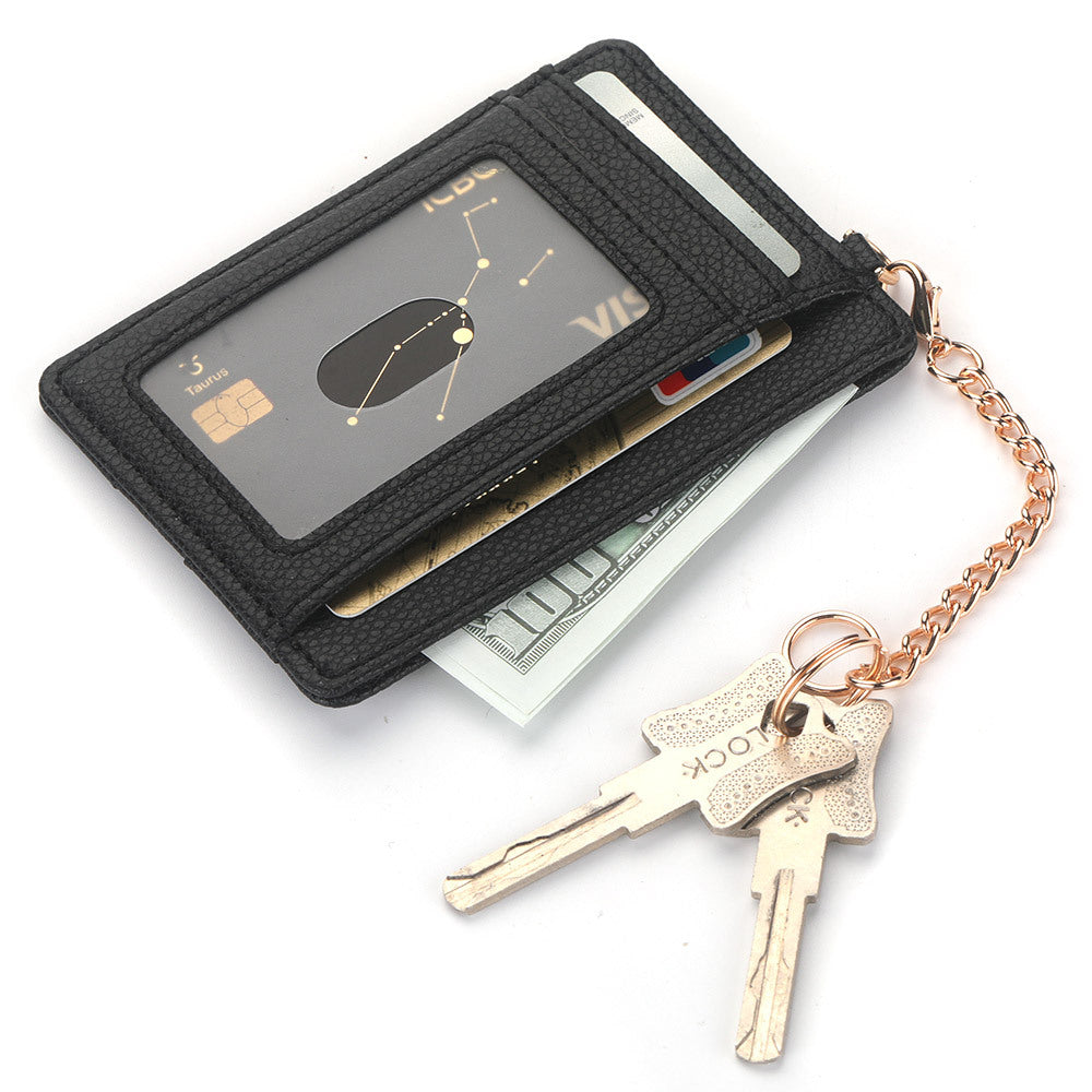 Spot unisex card cover, card bag, women's senior sense bank card protective cover, certificate, bus card bag, multi-card space