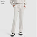 new air layer comfortable casual sports sweatpants - quick-dry, loose fit, drapey straight-leg athletic pants for women - daw016