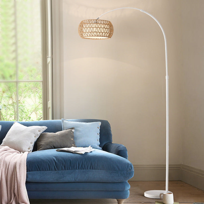 [Cross-border explosion] Floor lamp Modern simple living room sofa lamp Creative dimmable light saving reading desk lamp