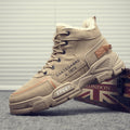 Winternew arrival cotton shoes thickenedboots high-top workwear shoes leather waterproof work shoes trendynortheast snow boots