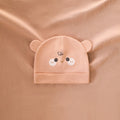 Naughty baby hat (coffee color)