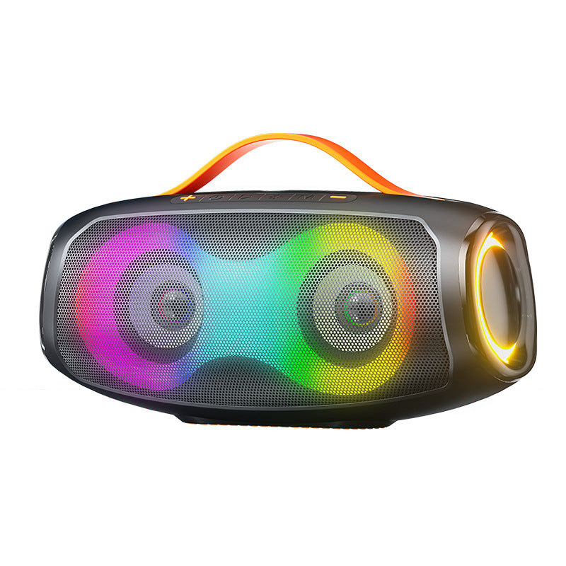 New wireless bluetooth speaker - outdoor waterproof portable 60w subwoofer with rgb lighting