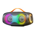 New wireless bluetooth speaker - outdoor waterproof portable 60w subwoofer with rgb lighting