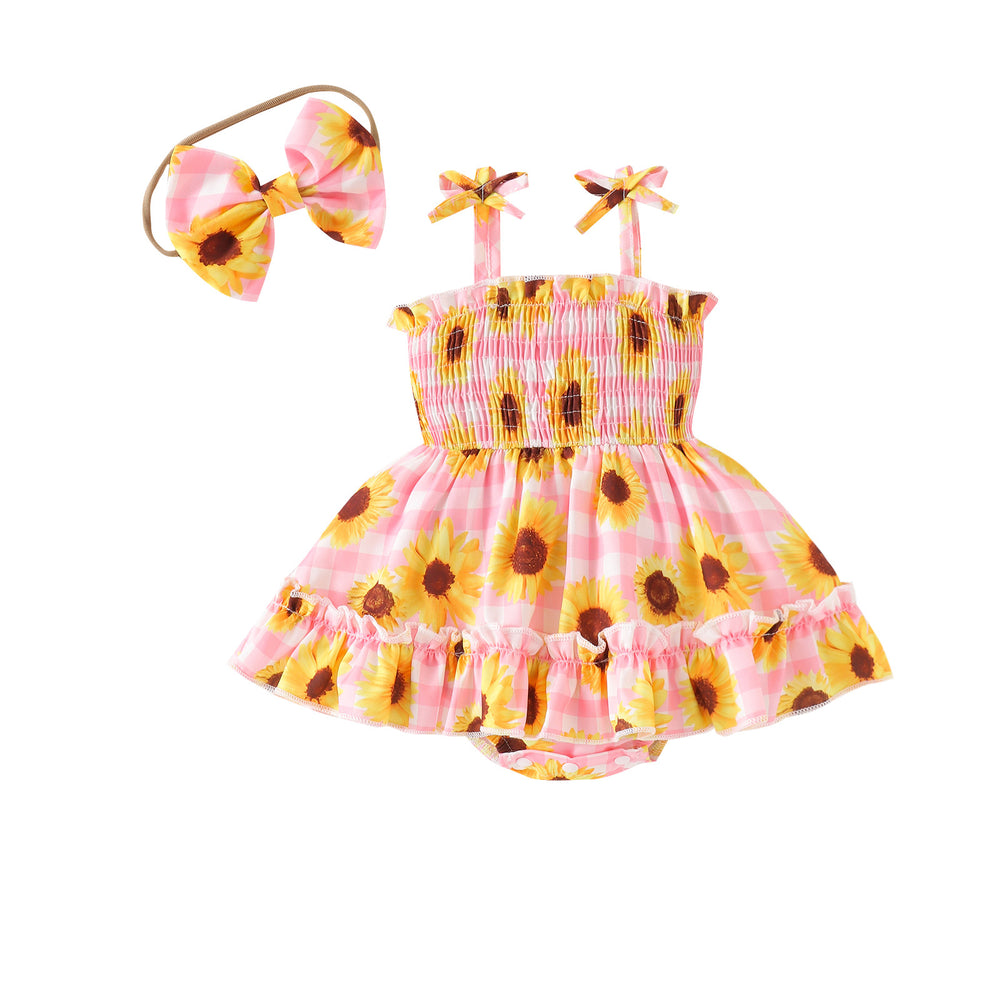 Kids clothing cross-border exclusive for european and american girls new arrival children's suspender dress dress