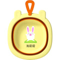 Baby wash basin - newborn & infant specially designed for washing face, bottom, and feet - collapsible