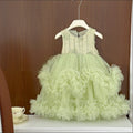 Girls'  summer new style dress - stylish kids' vest princess dress, little girl's tutu skirt, performance dress