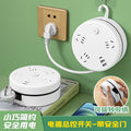 Retractable storage socket with cord, multi-function usb power strip, multi-outlet power strip, electrical plug extension cord