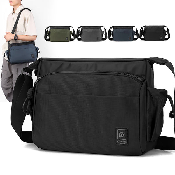 WEPOWER new simple casual bag large capacity shoulder messenger bag business commuter bag shoulder bag men's bag