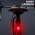 Xiaohongshu bestselling portable emergency light - bike front & rear led safety warning light - rechargeable outdoor light