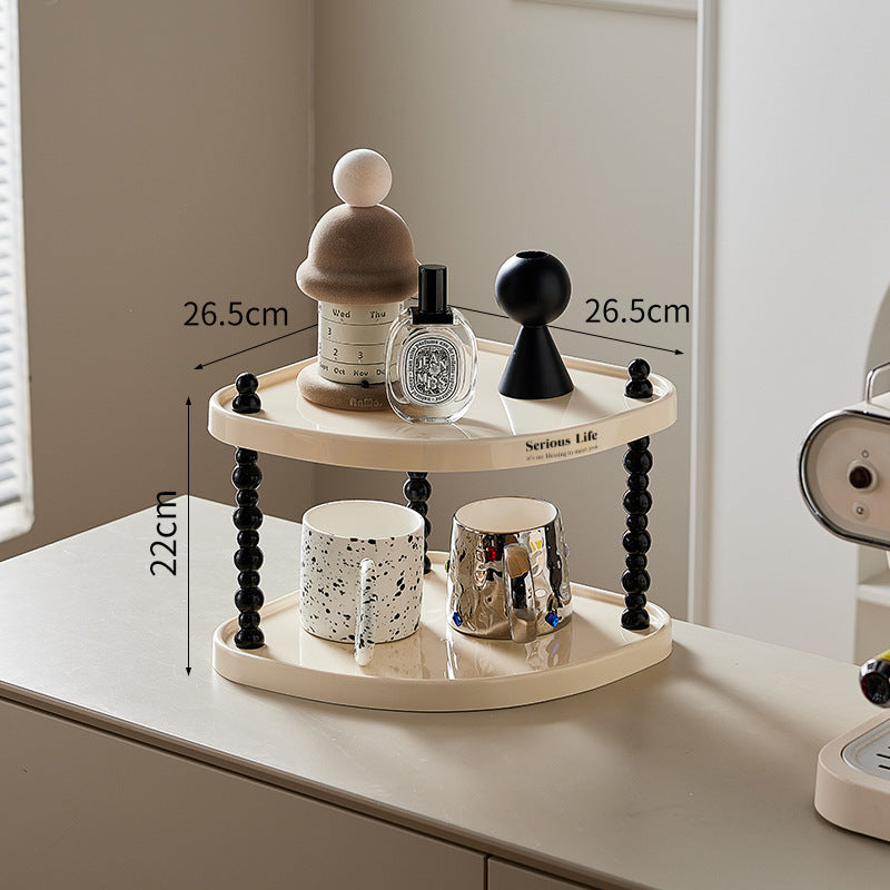 Cosmetics Storage Box Dresser Skin Care Products Perfume Shelf Desktop Multifunctional Water Cup Mug Organizing Rack