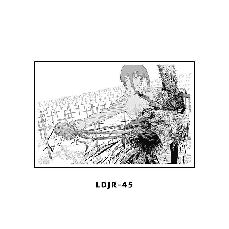 Chainsaw Man Decorative Painting Dianji Hayakawa Autumn Chainsaw Man Poster Hanging Painting E-sports Room Bedroom Anime Second Dimensional Mural