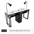 Manufacturer's new arrival: extra-wide 45cm nail salon table and chair set - multifunctional nail technician workstation for women