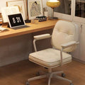 Best selling sedentary dormitory plaid college student back chair bedroom for home swivel chair office chair study computer chair