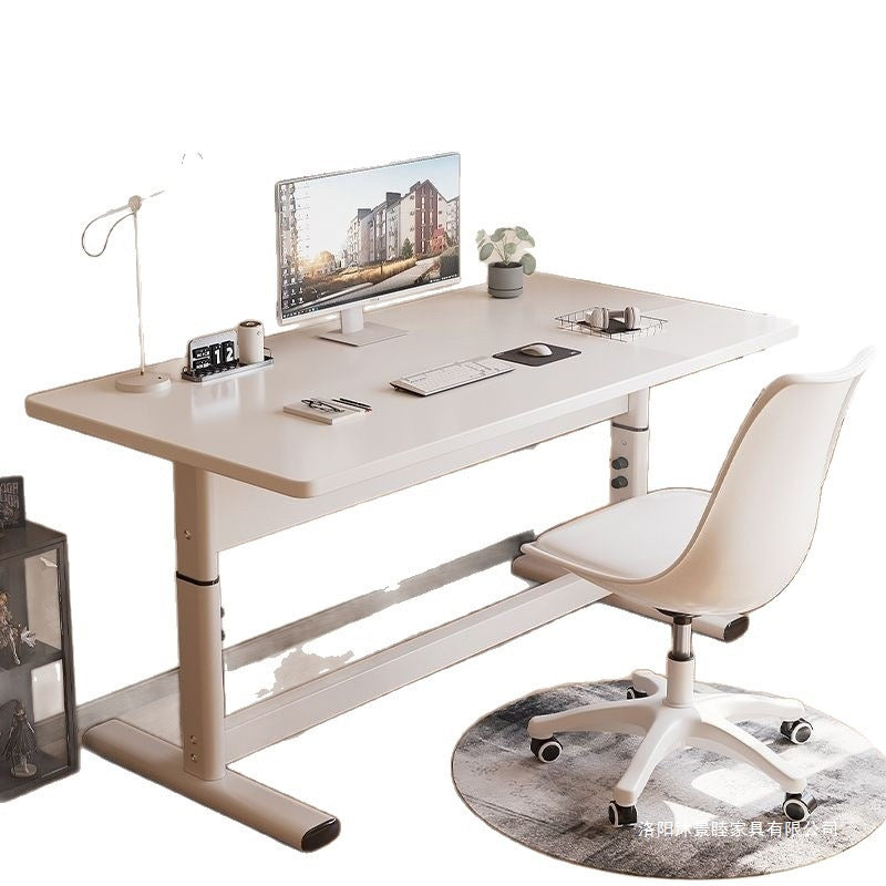 Hand-crank adjustable desk student desk home student study desk writing desk desktop computer desk adjustable office desk