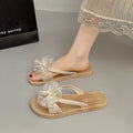 Summer fashioneasiest for matchnew arrivalpure colorcasual one-line sandals women's outwear soft bottom classic ribbon beach slippers