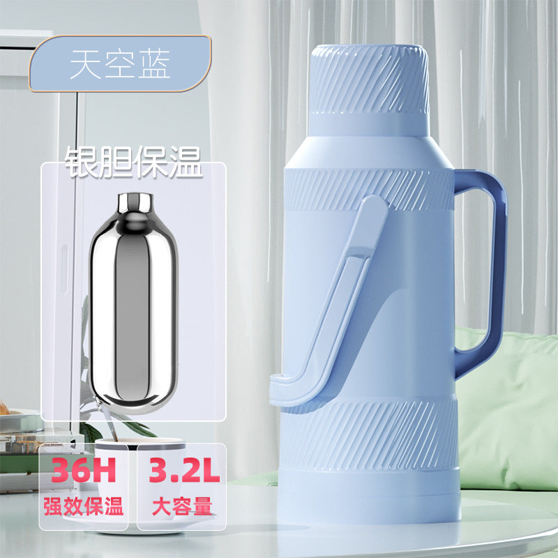 Household thermos student hot water kettle old-fashioned glass liner thermos kettle hot water bottle dormitory factory dropshipping
