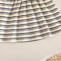 new arrival: mori girl style fresh girls' sundress - textured striped cami dress
