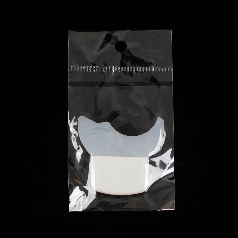 Imitation silicone tpr eyelash baffle novice drawing eyeliner mascara auxiliary eye makeup auxiliary tool crescent soft silicone