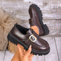 spring/autumn new arrival: thick-soled loafers for cross-border e-commerce. plus sizes available. price difference: $0.67. wholesale options available. dropshipping to  and