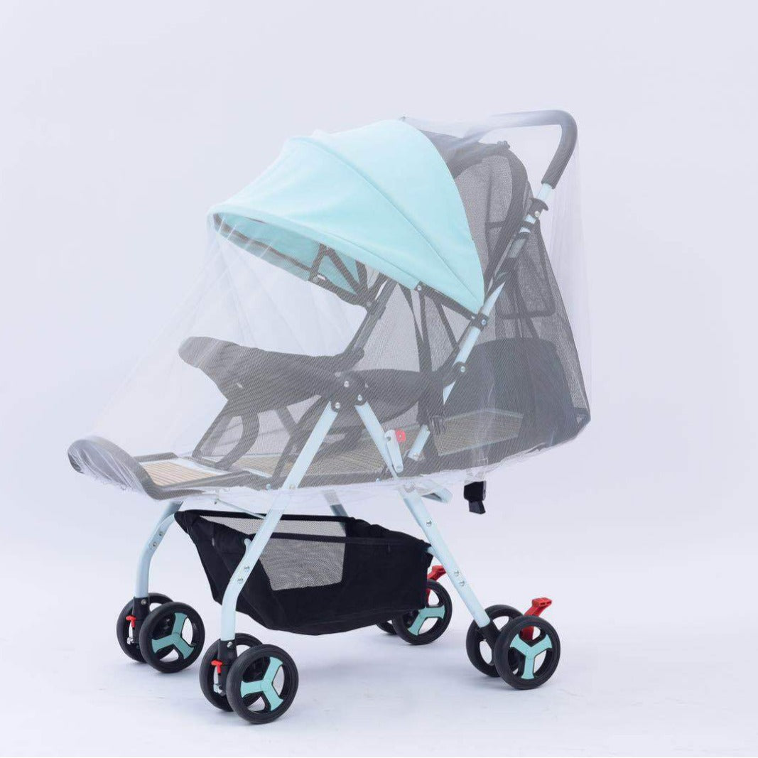 Stroller mosquito net full cover universal children's trolley anti-mosquito cover infant encrypted mesh bb umbrella cart sunshade