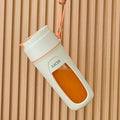 Portable rechargeable outdoor automatic juicer cup electric juice blender mini orange juicer machine for home use - cross-border