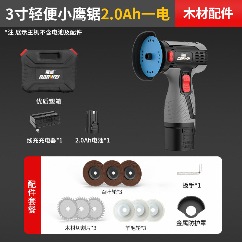 Wholesale custom mini angle grinder for home use 3inch - multi-function small cordless cutting machine, grinder, and polisher