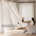 New arrival french iris gauze sun protection and light-proof living room bedroom balcony plant flower jacquard window gauze relief high